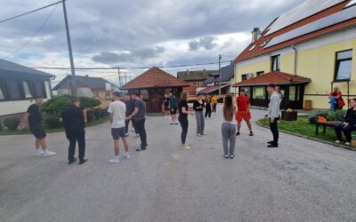 Uskrsne igre na dvorištu